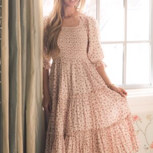 Madeline Dress In Pink