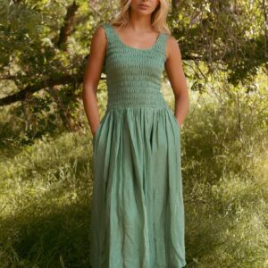 Marlow Dress in Green