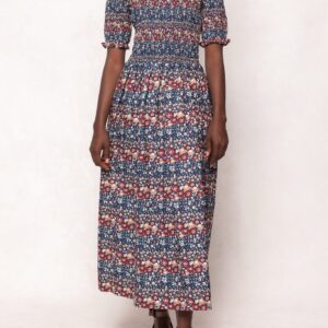 Parker Dress in Dusk Floral Medley
